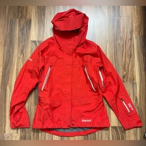 Marmot Women Pro-Shell Goretex Red Ski Jacket